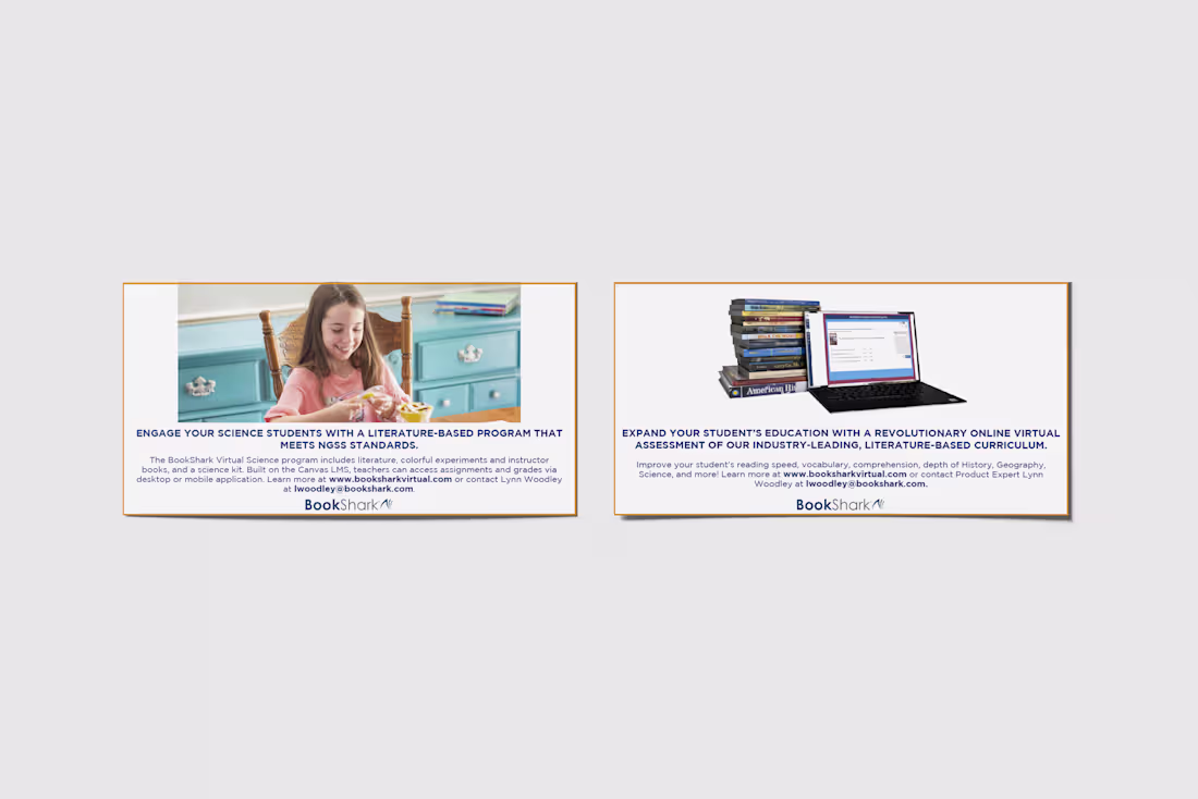Cover image for Marketing Postcards for BookShark