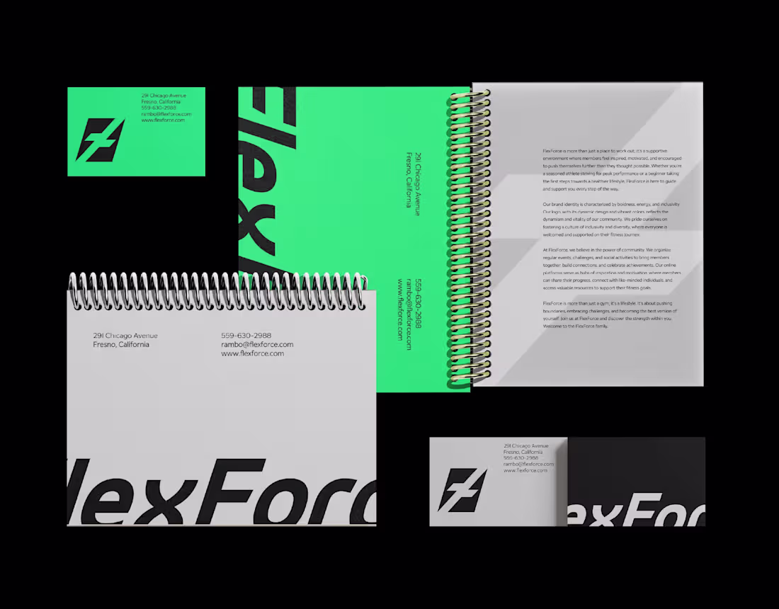 Cover image for Fitness & Sport Branding Identity Design