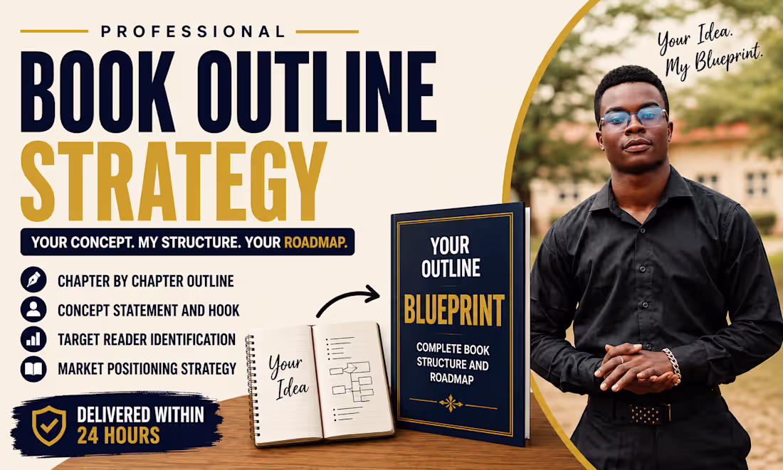 Cover image for Book Outline and Blueprint in 24 Hours