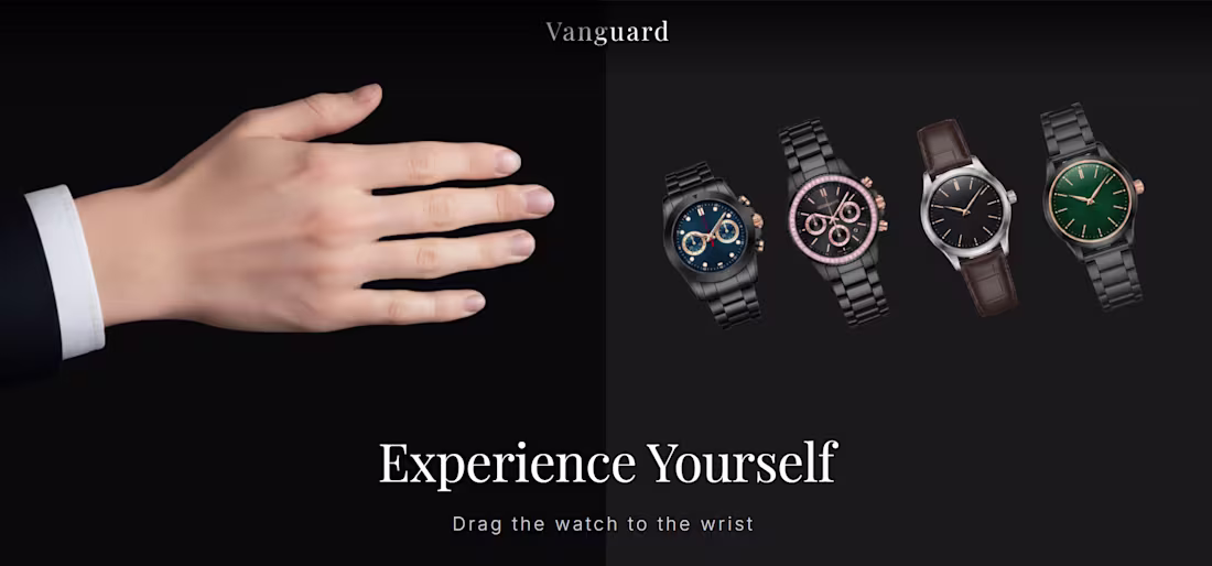 Cover image for Premium watch website - Experience