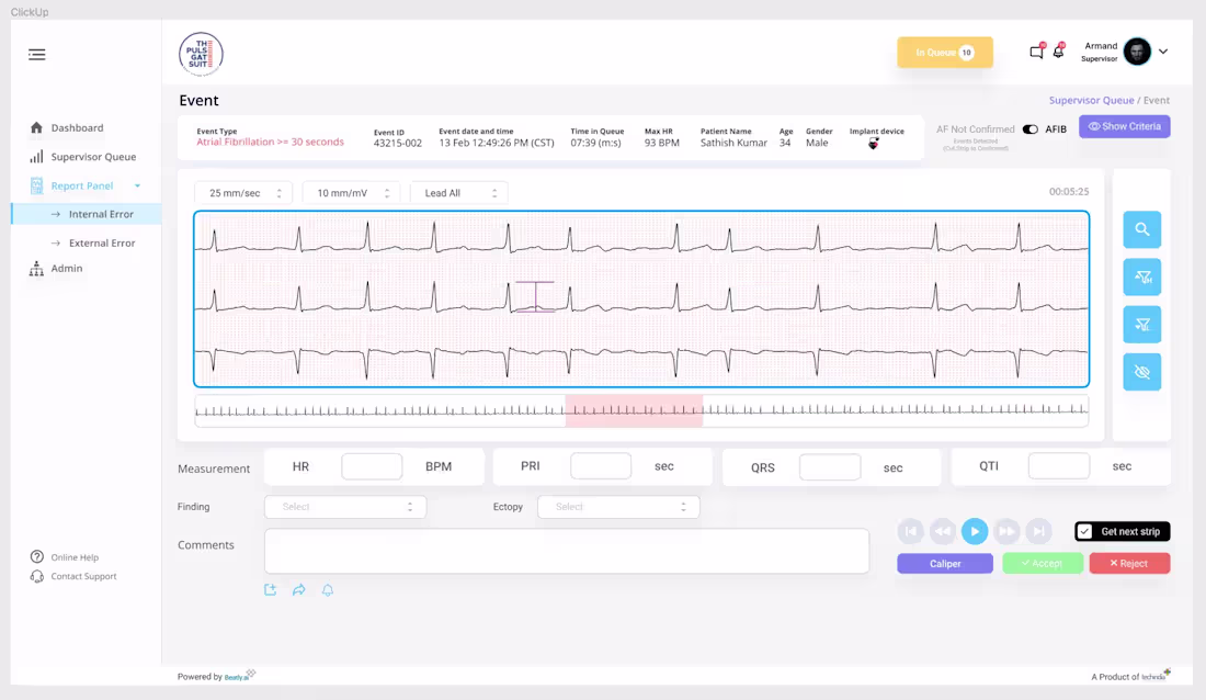 Cover image for AI-Powered ECG Analysis Platform
