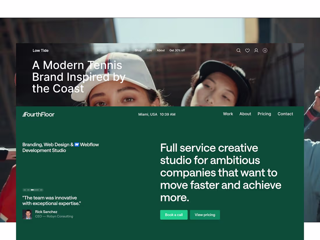 Cover image for Framer Landing Page (Design & Development)