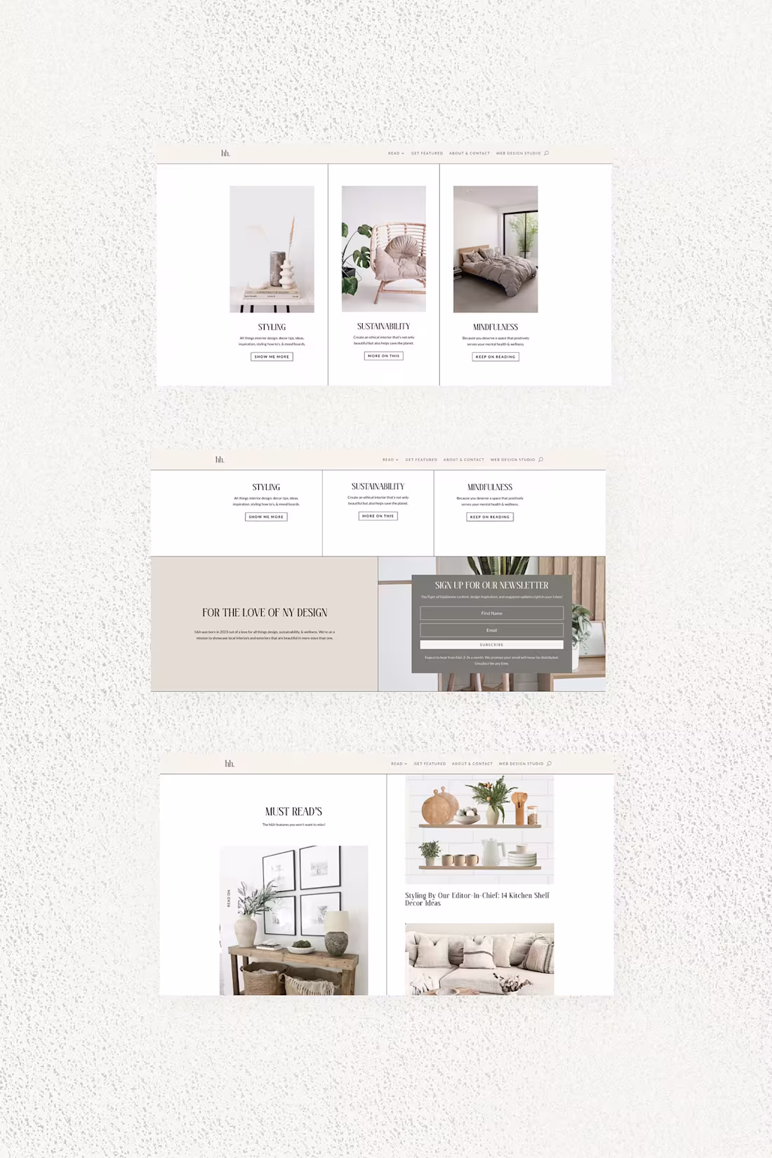 Cover image for Web Design | hip&home