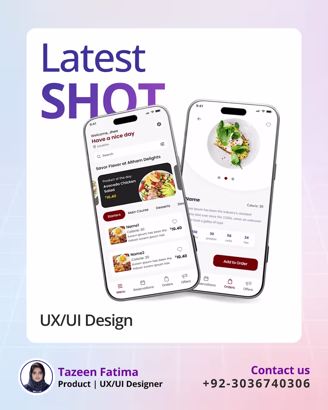 Cover image for Food Delivery Mobile App UI/UX