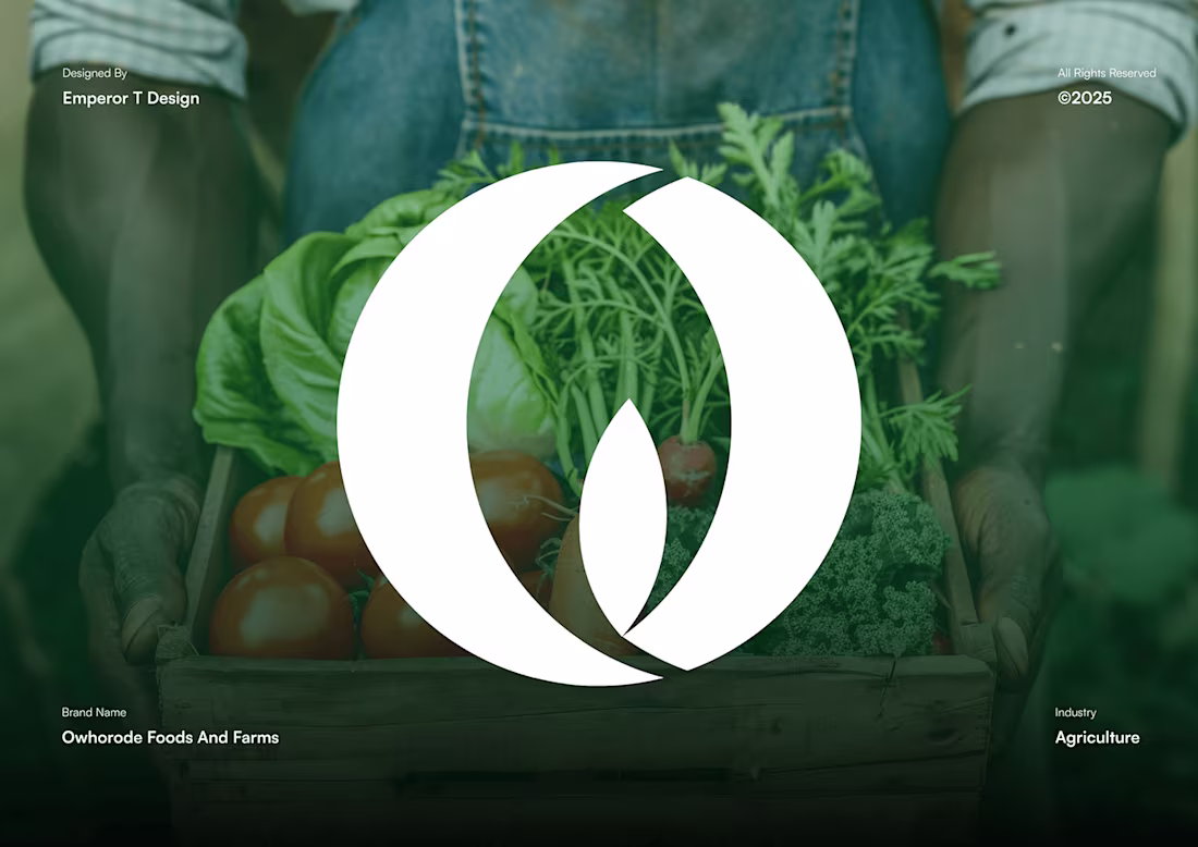 Cover image for Owhorode Foods & Farms (Agro-Ecommerce Brand Identity)
