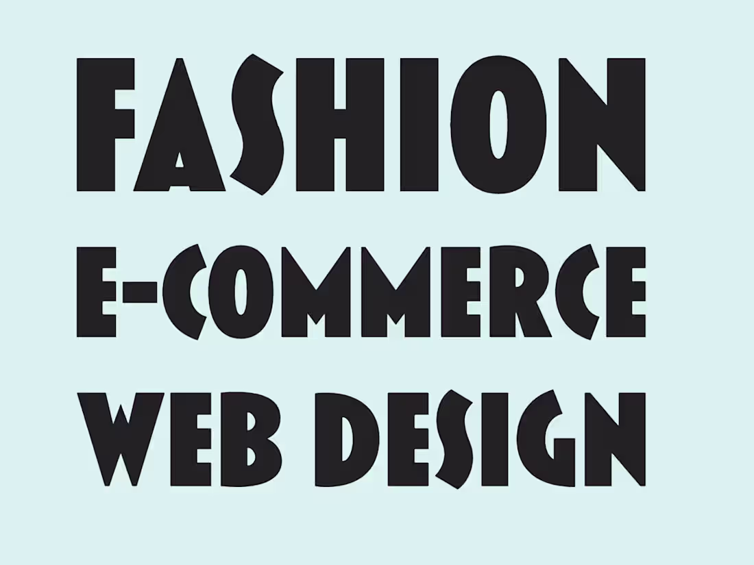 Cover image for E-Commerce Website Design and Conversion Rate Optimization