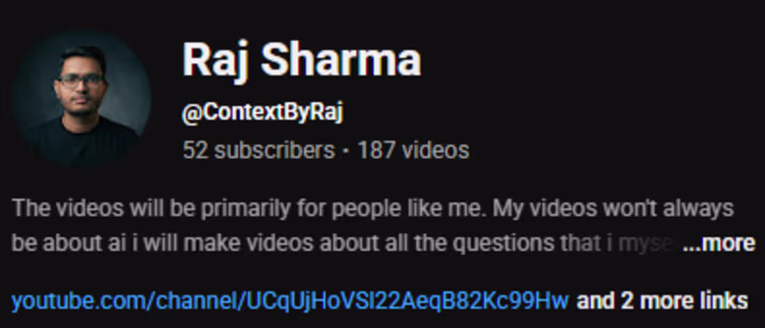 Cover image for I run an AI-focused YouTube