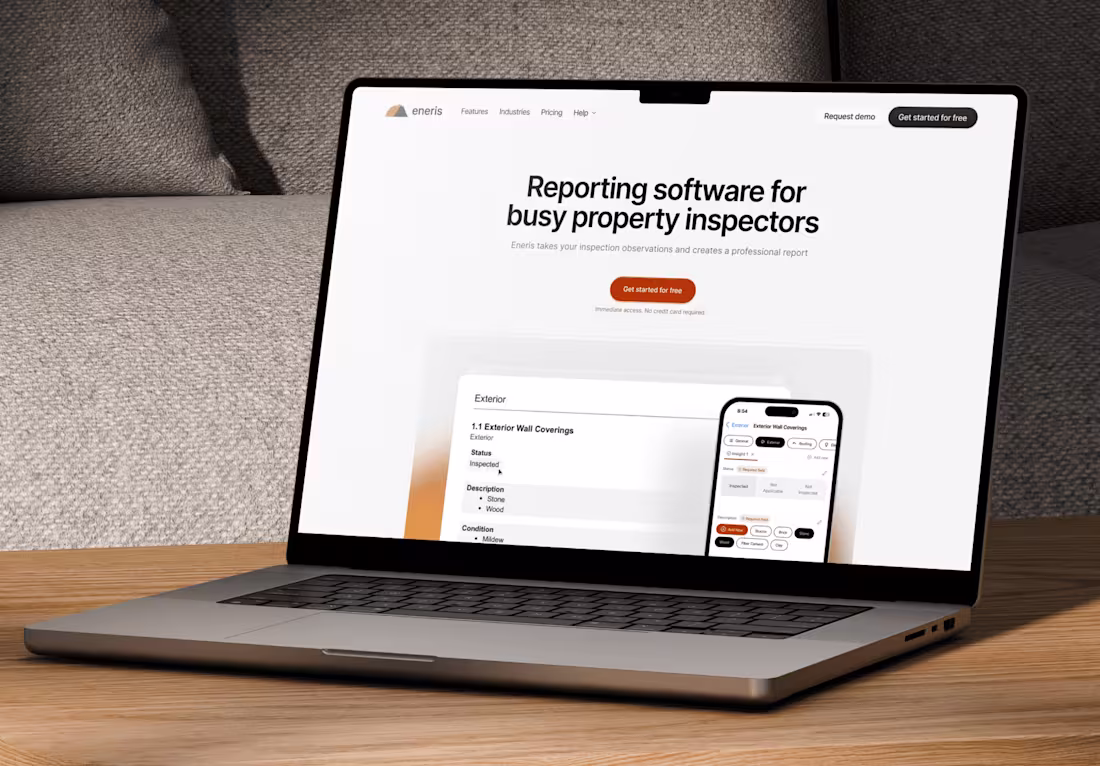 Cover image for Eneris Website Design