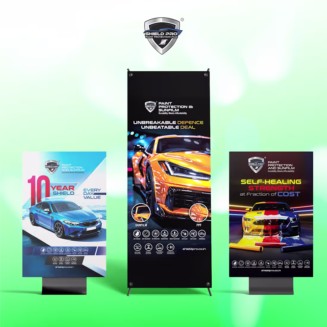 Cover image for Automobile Standee and Posters