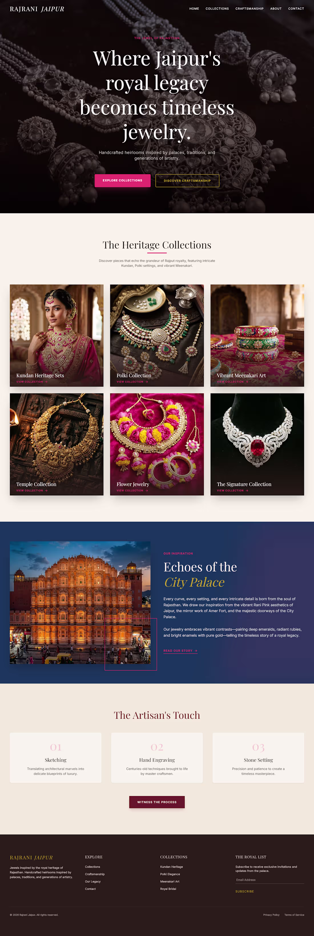Cover image for Rajrani Jaipur - Luxury Heritage