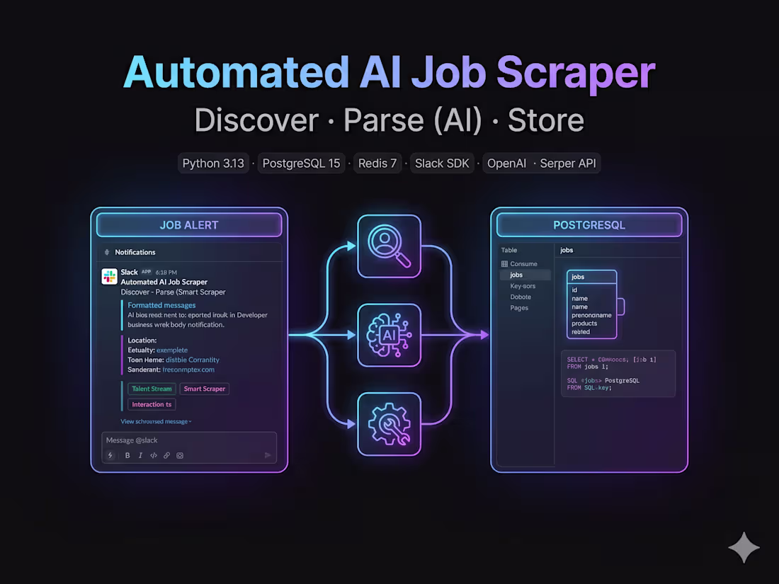 Cover image for TalentStream: Autonomous AI Job Hunter & Data Pipeline