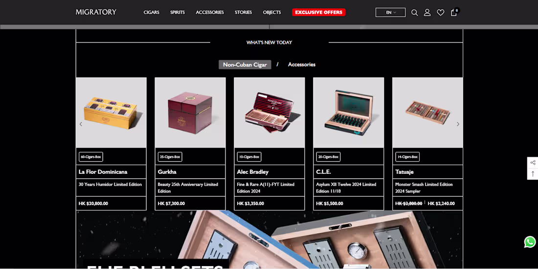 Cover image for Migratory - E-Commerce Platform Migratory, a Shopify-based e...
