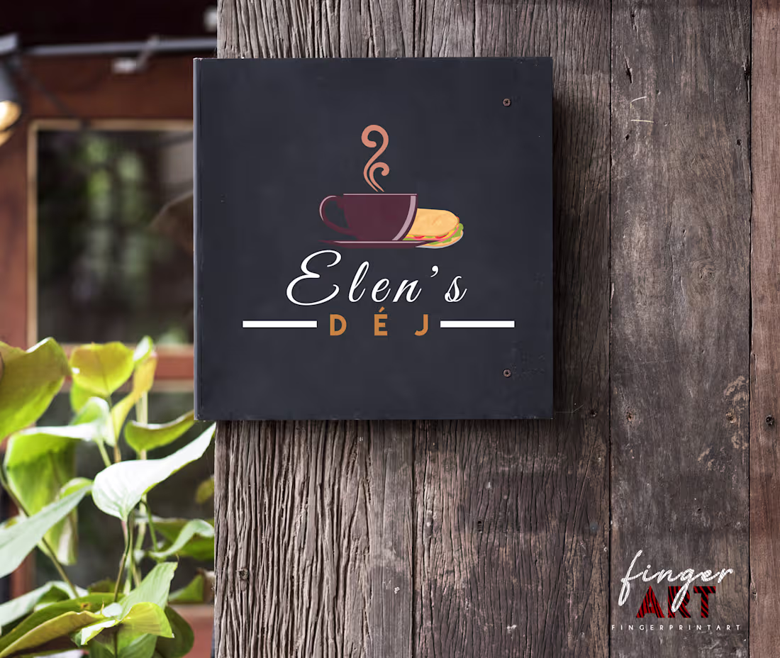 Cover image for Brand/logo design for Elen's Déj
