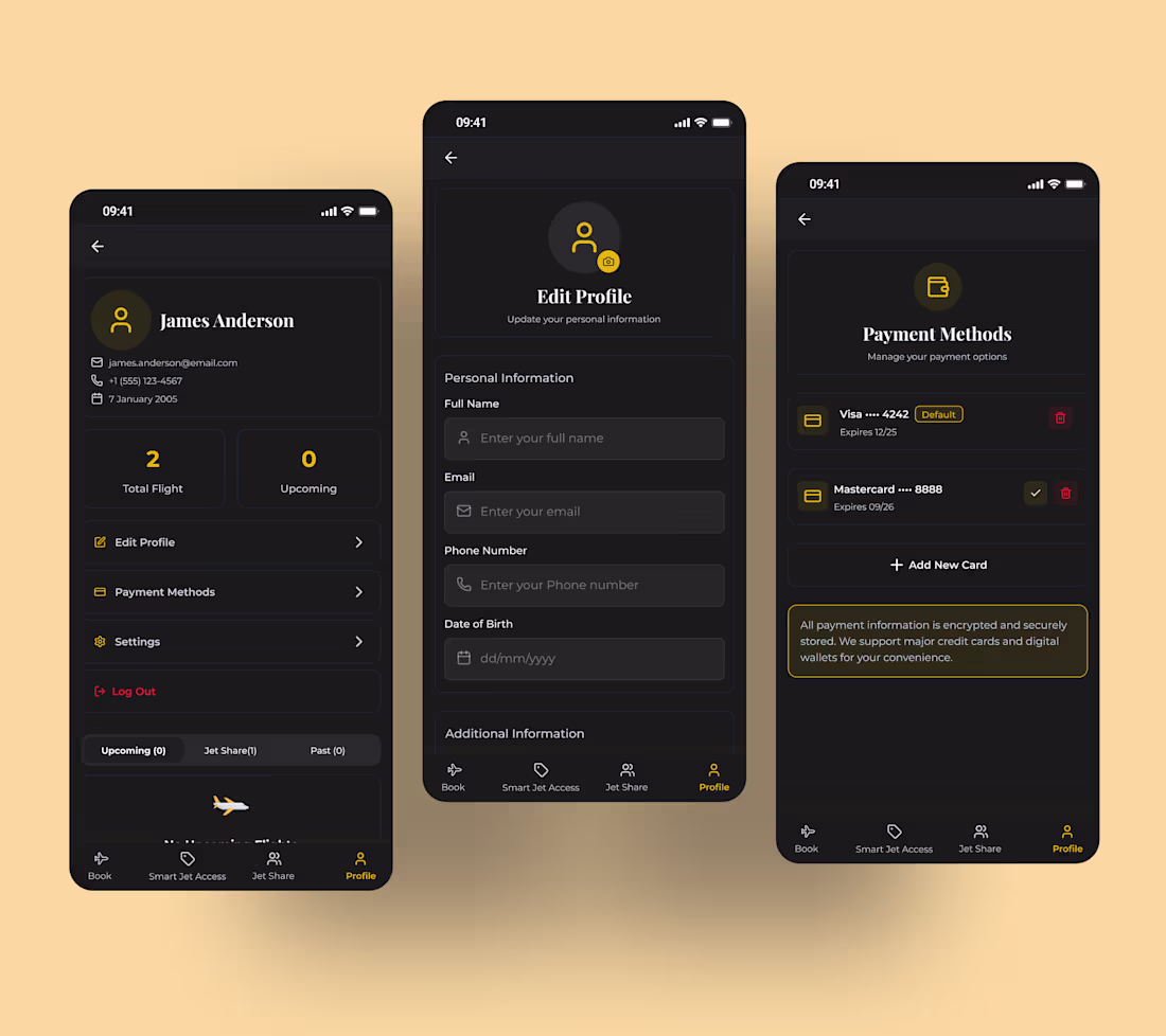 Cover image for A streamlined profile management interface