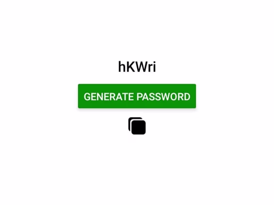 Cover image for Password generator 