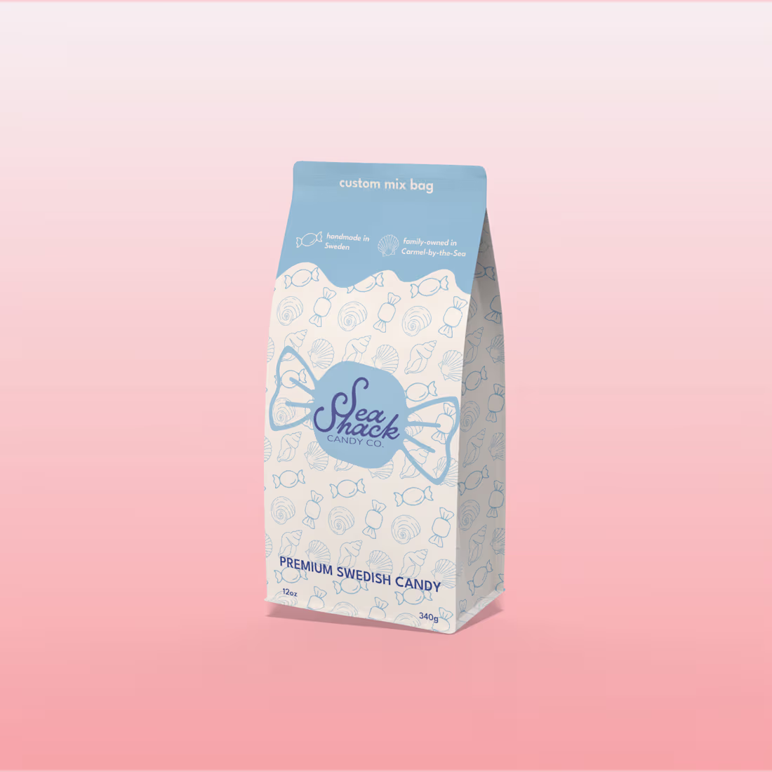 Cover image for Brand Identity, Packaging, and Signage for Sea Shack Candy Co.
