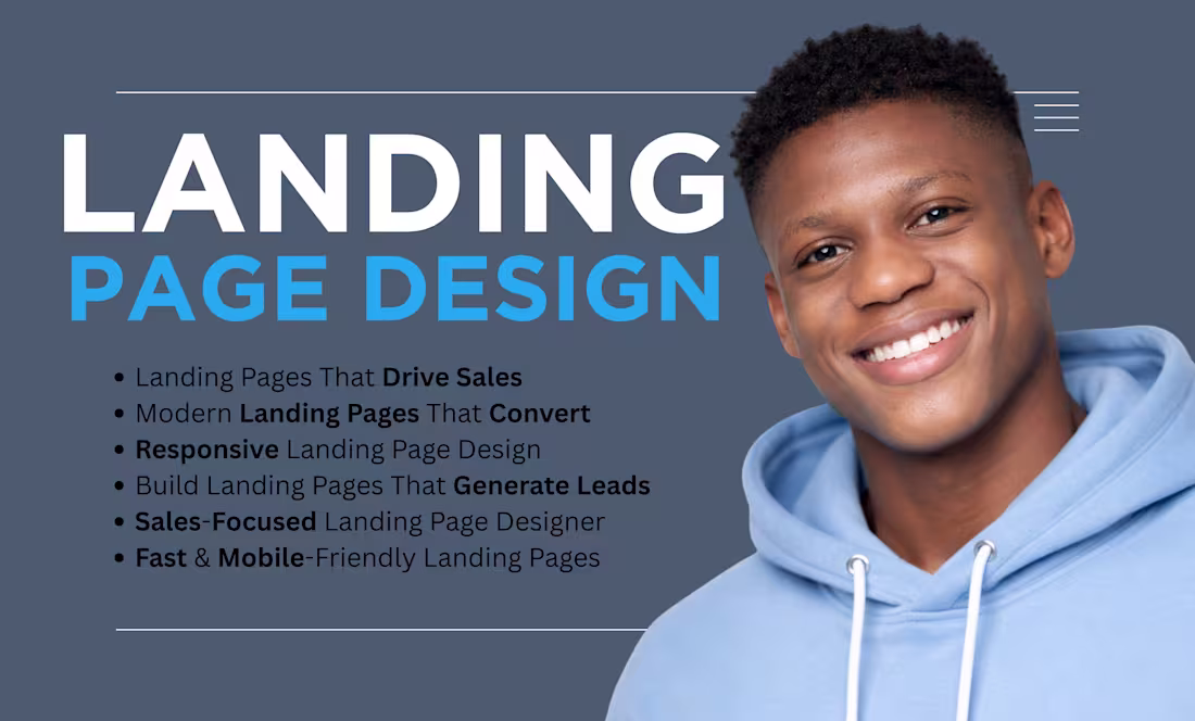 Cover image for Landing Page Design