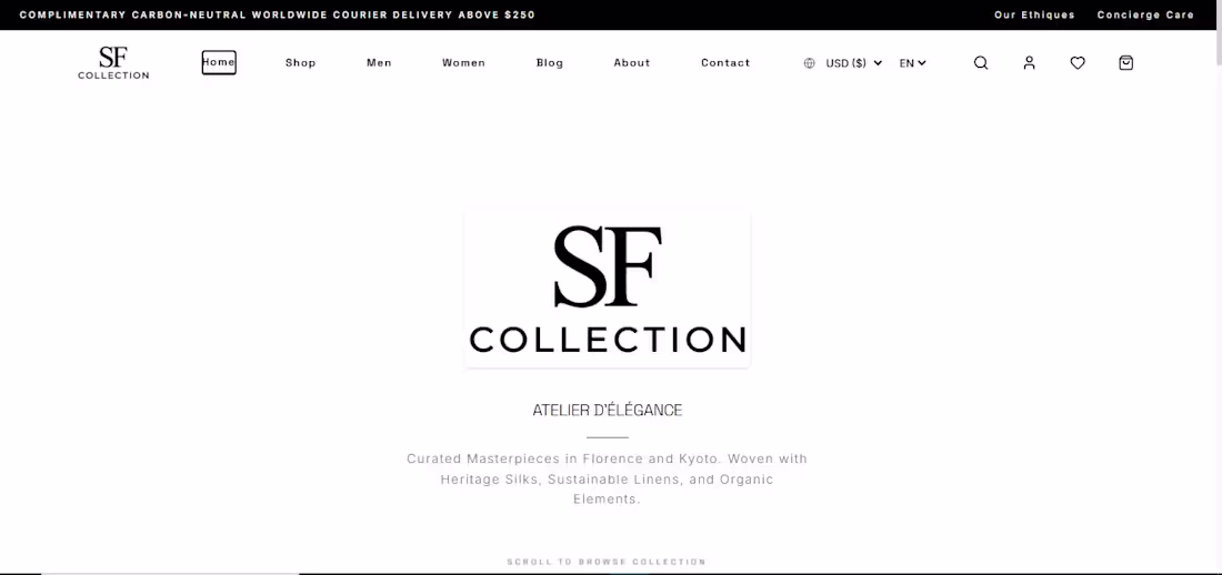 Cover image for :SF Collection – Premium E-commerce