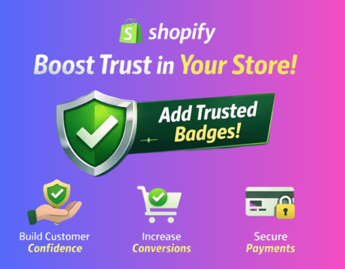 Cover image for A trusted badge helps visitors