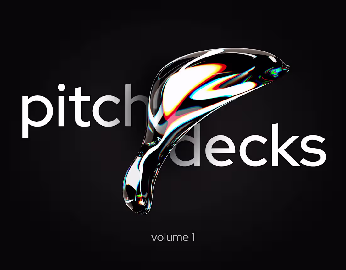 Cover image for Pitch Deck Design Portfolio : Graphic Design | Branding