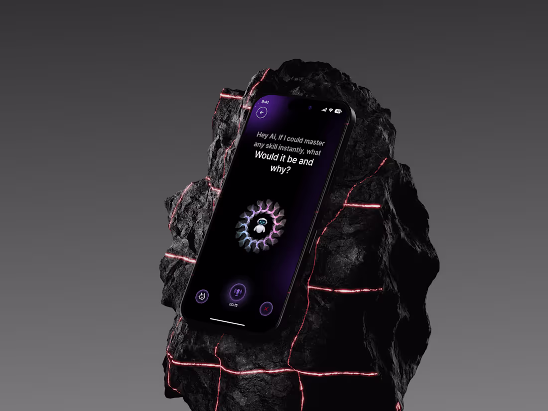 Cover image for AI Skill Generator – Voice-Powered UX for Future Thinkers