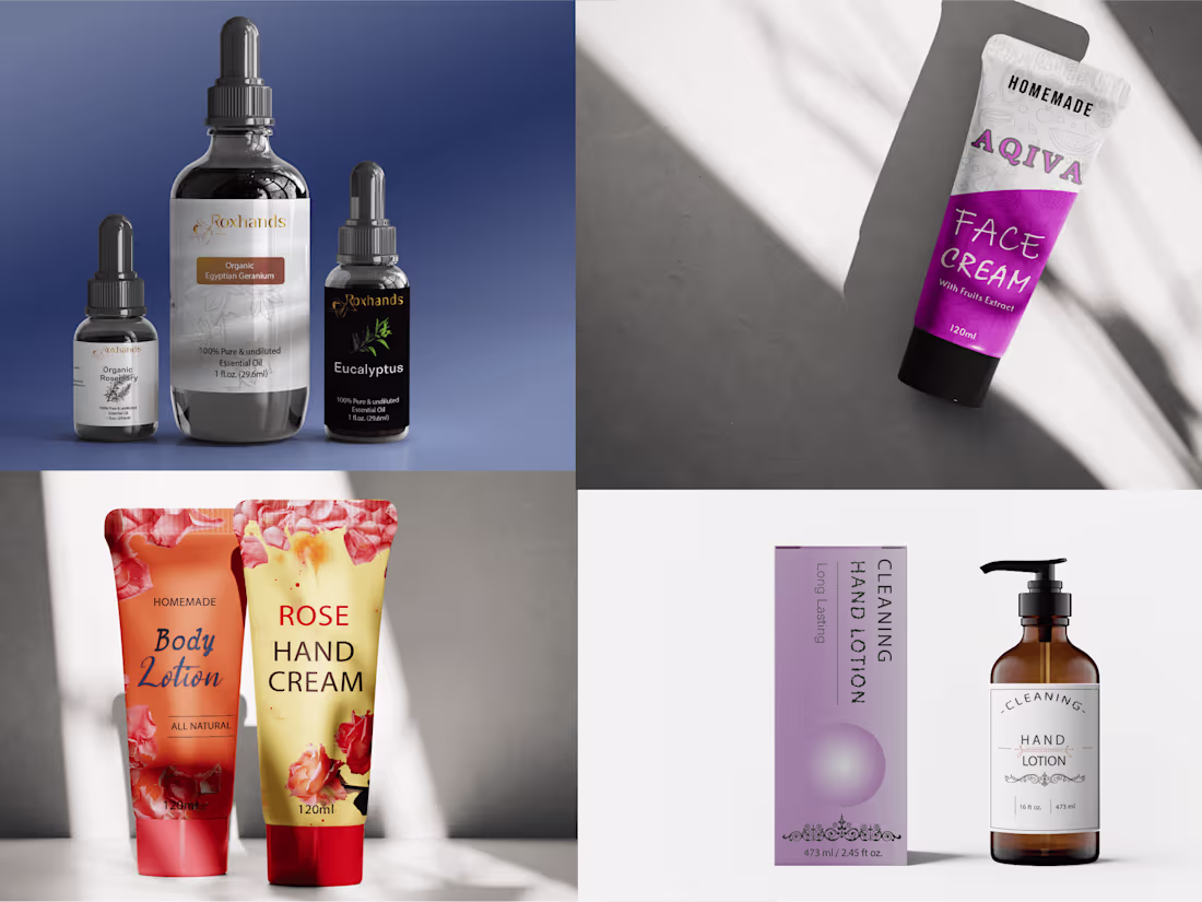 Cover image for Cosmetic packaging