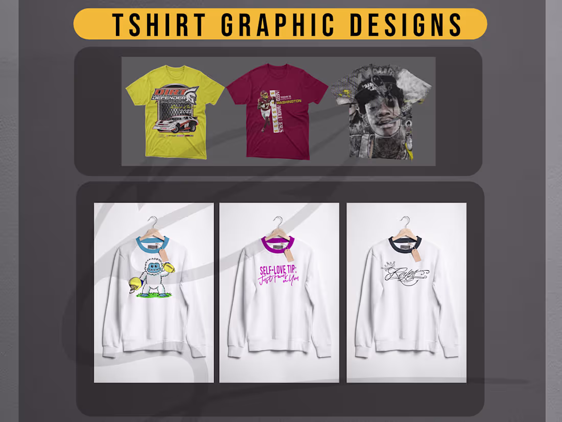 Cover image for T-shirts Graphic Designing
