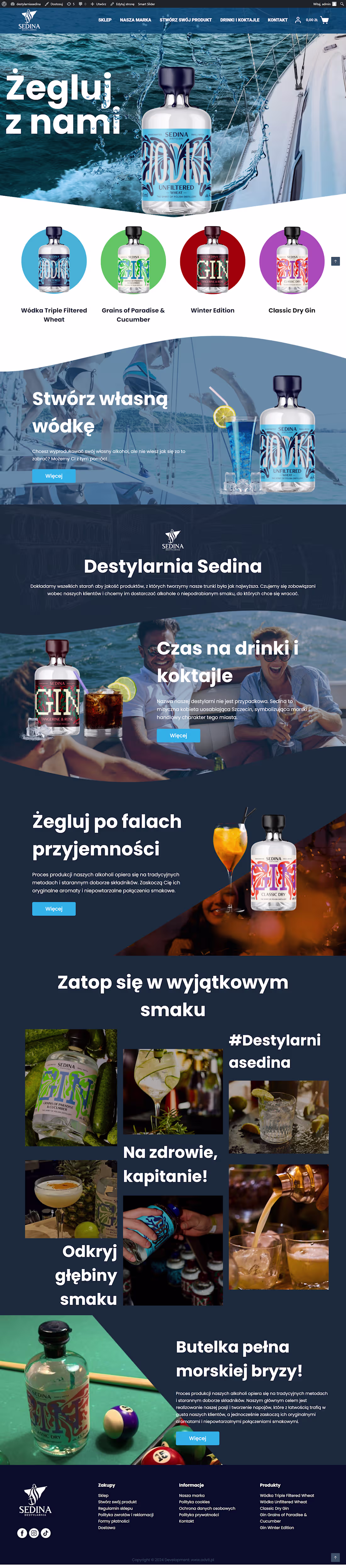 Cover image for A modern, visually striking website