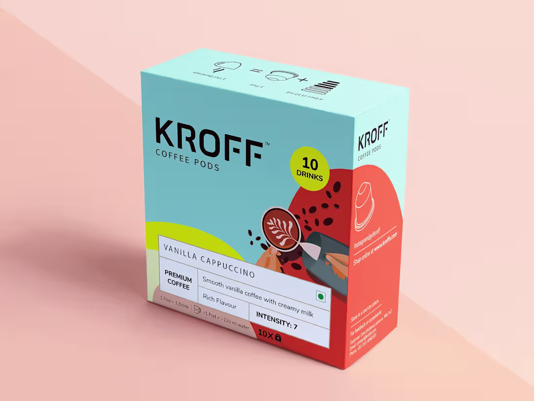 Cover image for Packaging Design Identity for Coffee Pods