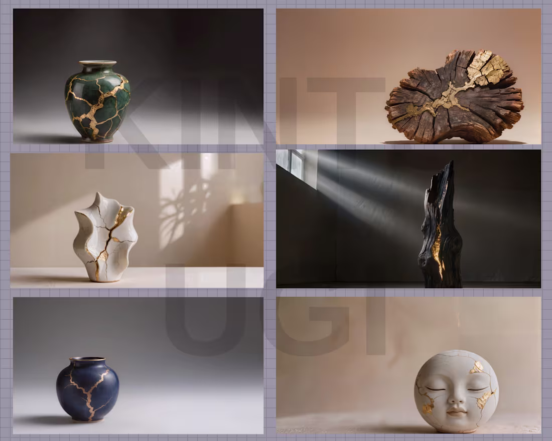 Cover image for My new Kintsugi collection is