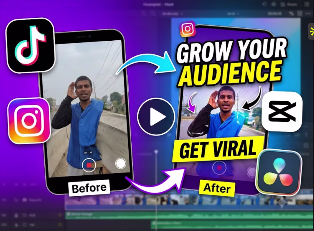 Cover image for TikTok & Instagram Reels Editing