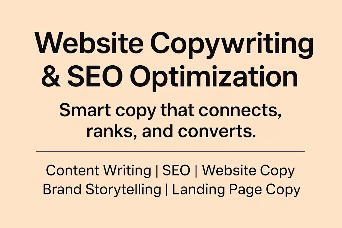 Cover image for Excited to share one of my recent copywriting projects — Web...