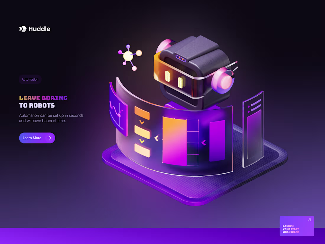 Cover image for Huddle website illustration 