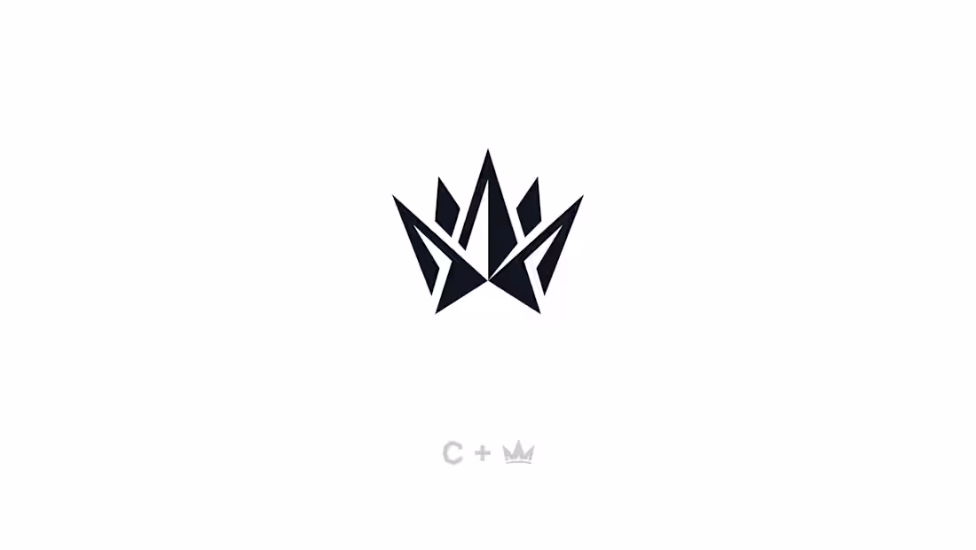 Cover image for Geometric C and crown combination