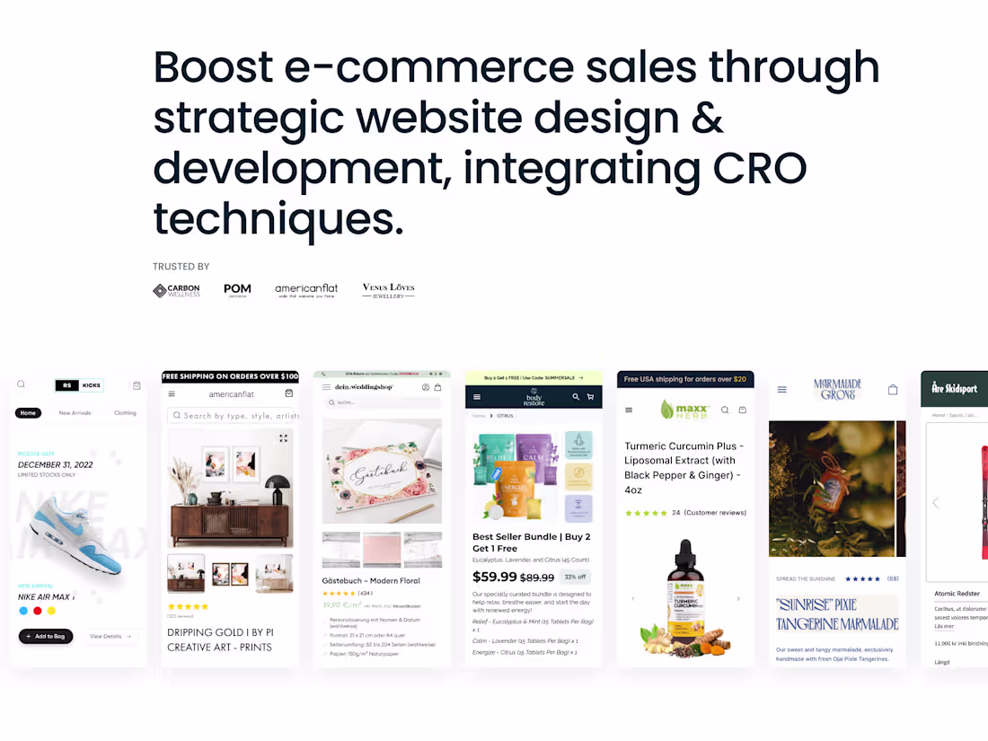 Cover image for Shopify website design/redesign