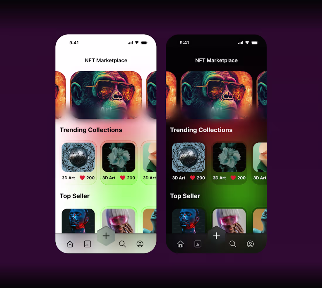 Cover image for NFT App UI Design