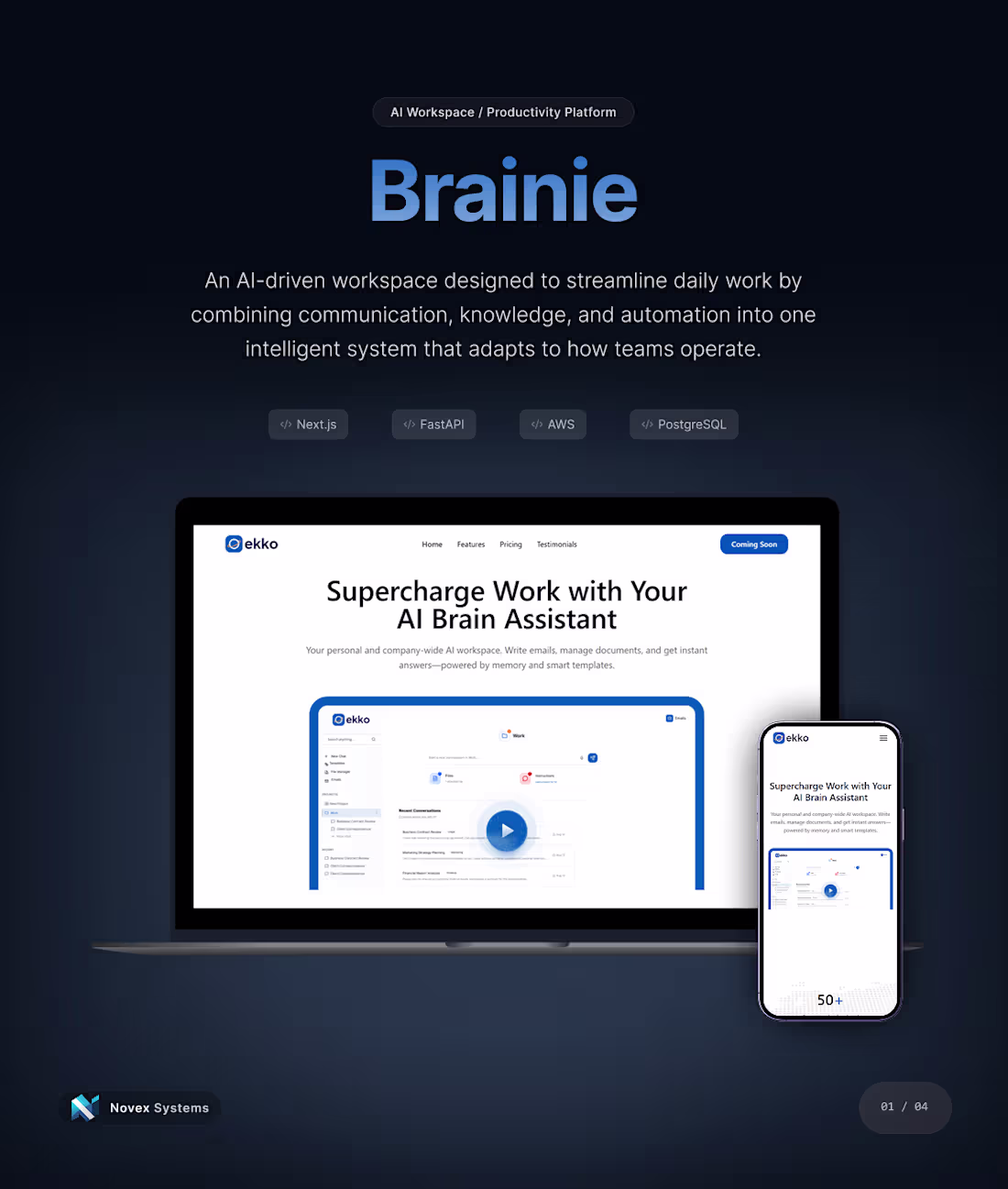 Cover image for Brainie is an AI-powered productivity