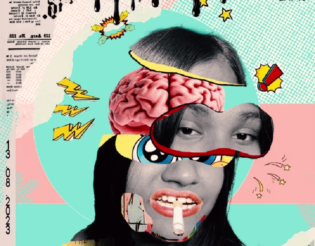 Cover image for COLLAGE OF FACES
