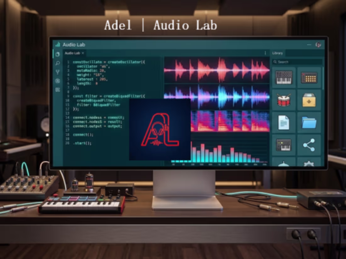 Cover image for Adel | Audio Lab web
