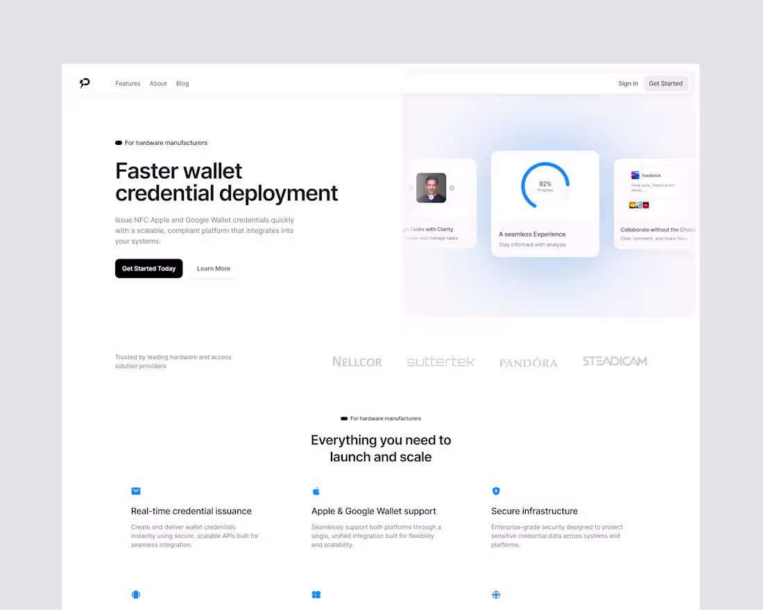 Cover image for Interactive Framer Fintech SaaS Landing