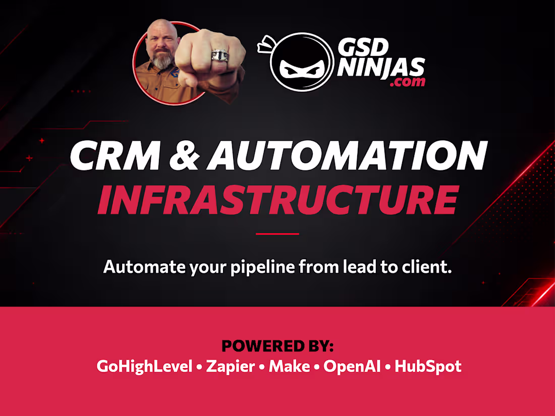 Cover image for CRM & Automation infrastructure