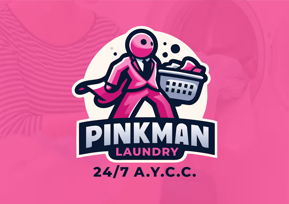 Cover image for Pinkman Laundry Branding