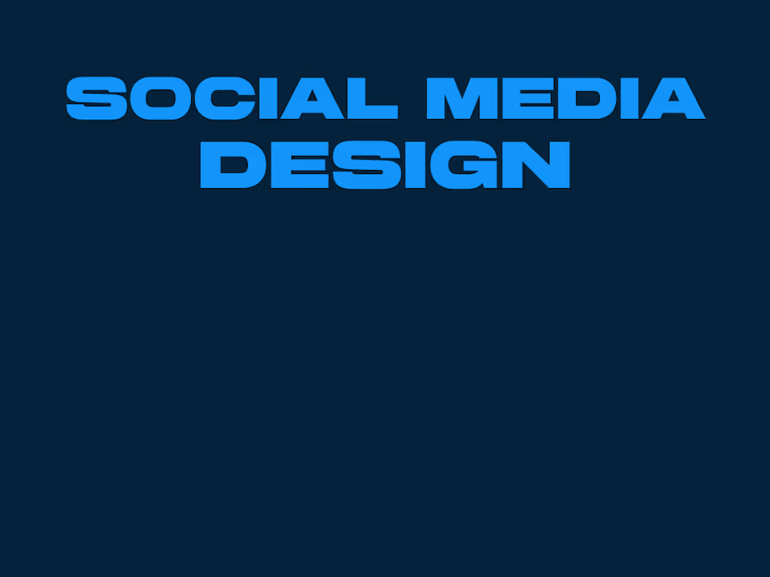 Cover image for Social Media Design