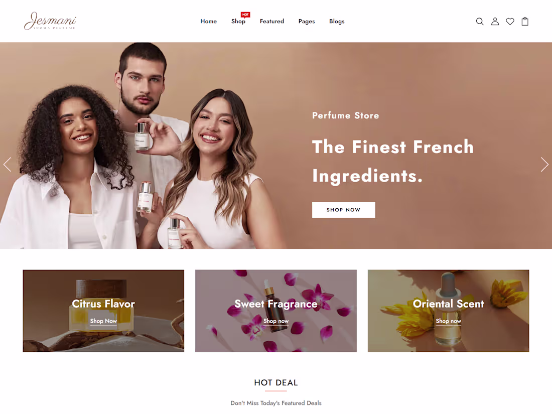 Cover image for Shopify Perfume Store