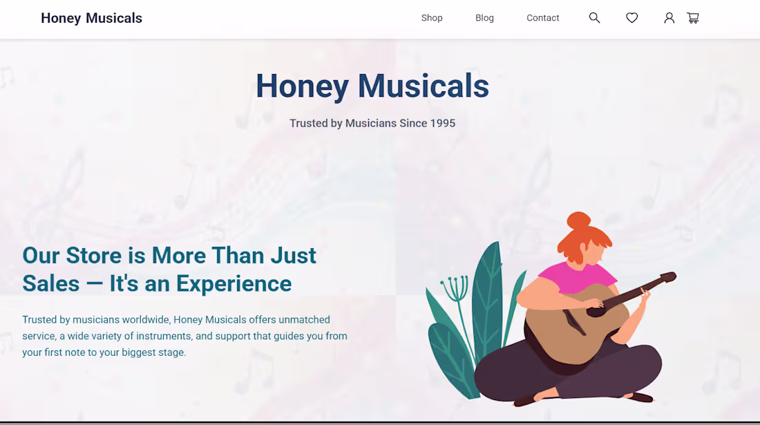 Cover image for Designed and developed a modern
