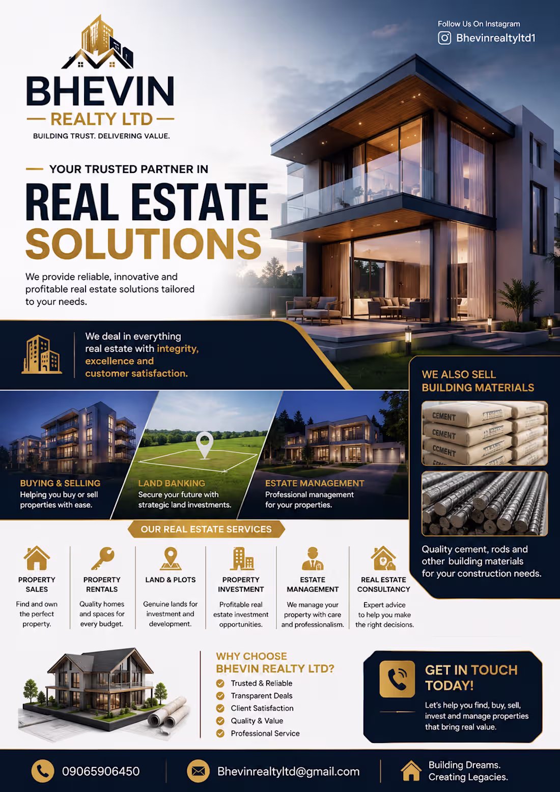 Cover image for Real estate flyer design for