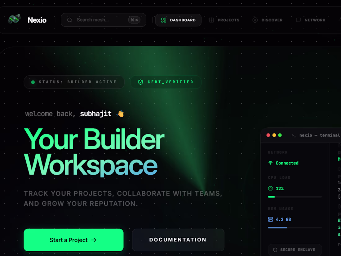 Cover image for Nexio – Student Collaboration &