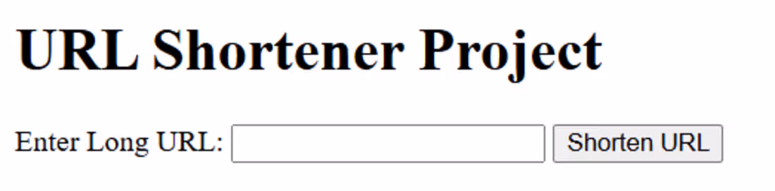 Cover image for A url shortner which do shorten your long url into readable ...