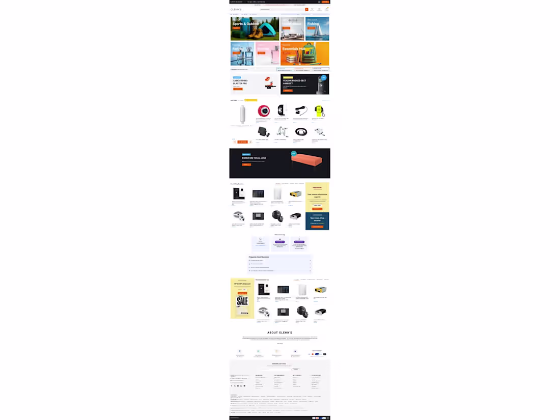 Cover image for GLEHN’S – Online Shopping Store