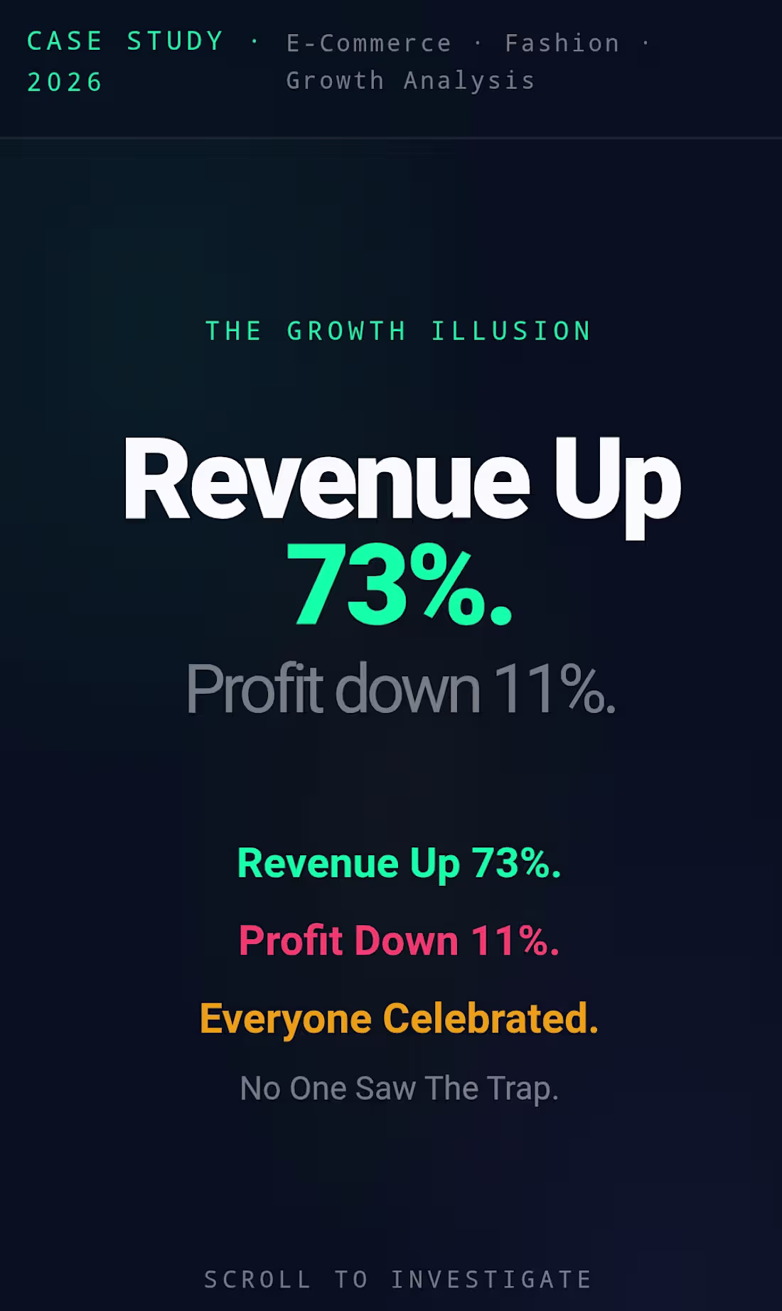 Cover image for Revenue growth does not always